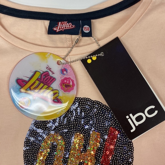 Disney Soy Luna Sequin Long Sleeve Shirt - Picture 4 of 4